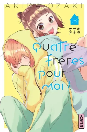 Couverture du manga Quatre frères pour moi ! Tome 3