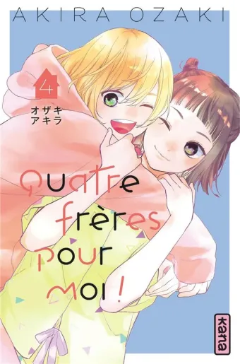 Couverture du manga Quatre frères pour moi ! Tome 4