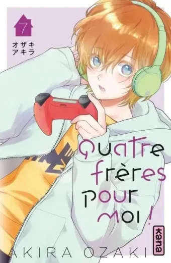 Couverture du manga Quatre frères pour moi ! Tome 7