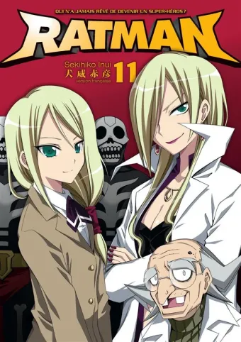 Couverture du manga Ratman Tome 11