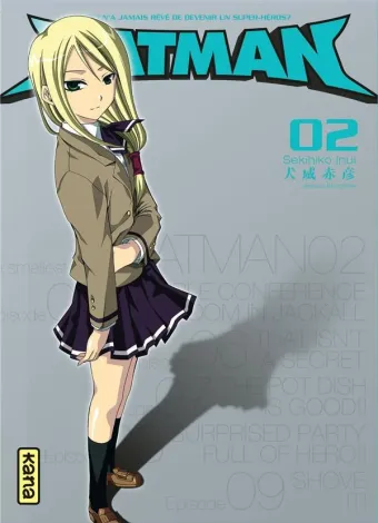 Couverture du manga Ratman Tome 2