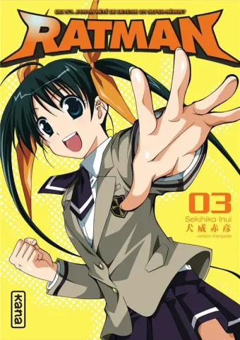 Couverture du manga Ratman Tome 3
