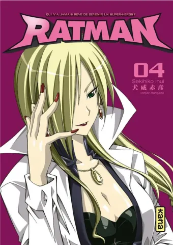 Couverture du manga Ratman Tome 4