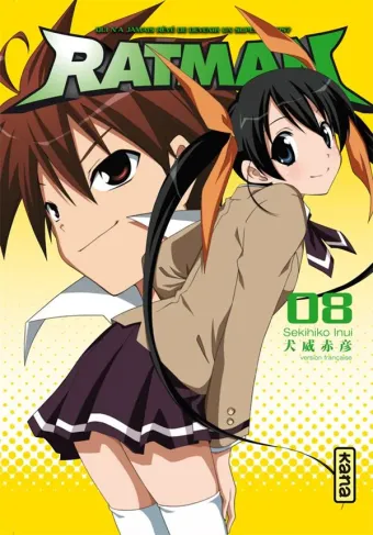 Couverture du manga Ratman Tome 8