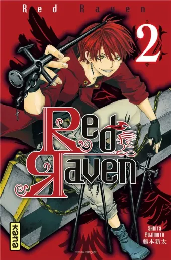 Couverture du manga Red raven Tome 2