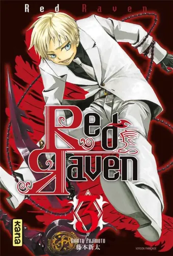 Couverture du manga Red raven Tome 3