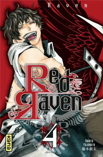 Couverture du manga Red raven Tome 4