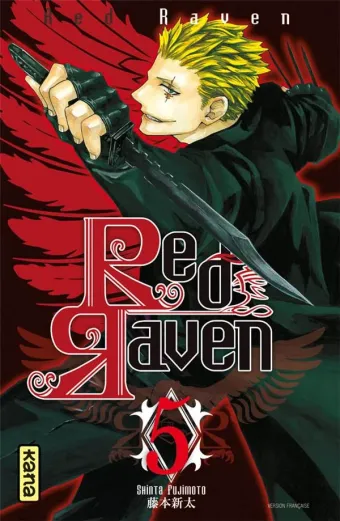 Couverture du manga Red raven Tome 5