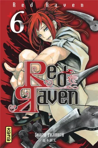 Couverture du manga Red raven Tome 6