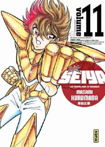 Couverture du manga Saint Seiya – les chevaliers du Zodiaque Tome 11