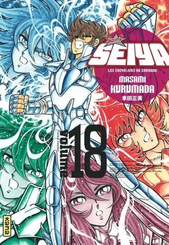 Couverture du manga Saint Seiya – les chevaliers du Zodiaque Tome 18