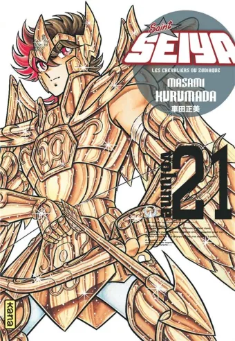 Couverture du manga Saint Seiya – les chevaliers du Zodiaque Tome 21