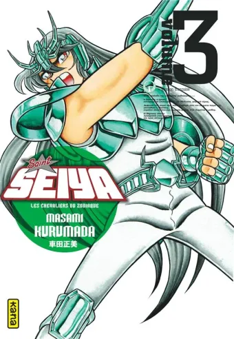 Couverture du manga Saint Seiya – les chevaliers du Zodiaque Tome 3