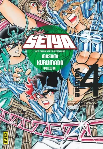 Couverture du manga Saint Seiya – les chevaliers du Zodiaque Tome 4