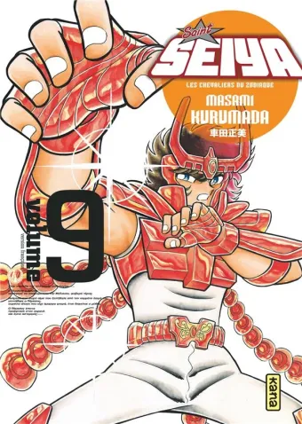 Couverture du manga Saint Seiya – les chevaliers du Zodiaque Tome 9