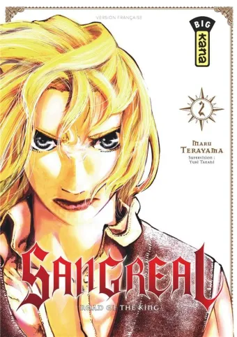 Couverture du manga Sangreal – road of the king Tome 2