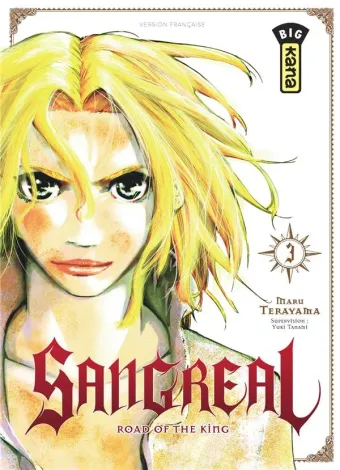 Couverture du manga Sangreal – road of the king Tome 3