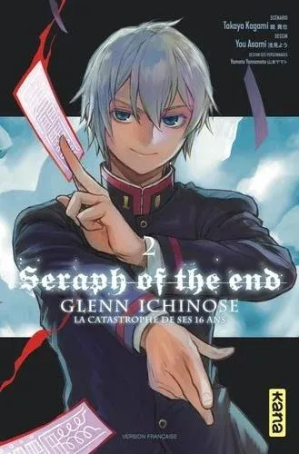 Couverture du manga Seraph of the end – Glenn Ichinose, la catastrophe de ses 16 ans Tome 2