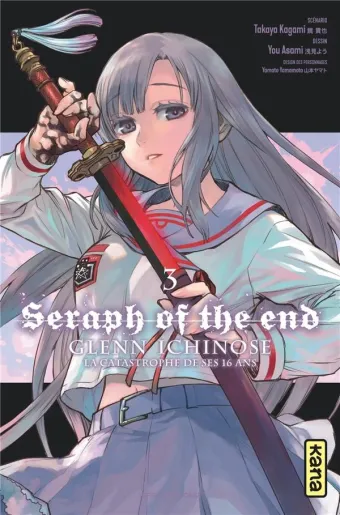 Couverture du manga Seraph of the end – Glenn Ichinose, la catastrophe de ses 16 ans Tome 3