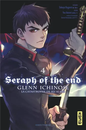Couverture du manga Seraph of the end – Glenn Ichinose, la catastrophe de ses 16 ans Tome 4