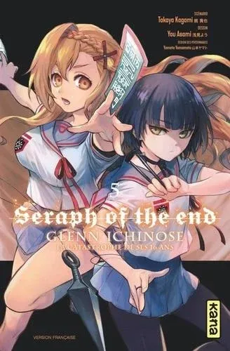 Couverture du manga Seraph of the end – Glenn Ichinose, la catastrophe de ses 16 ans Tome 5