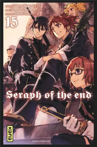 Couverture du manga Seraph of the end Tome 15