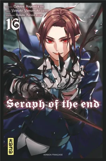 Couverture du manga Seraph of the end Tome 16