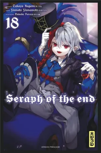 Couverture du manga Seraph of the end Tome 18
