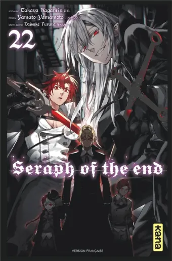 Couverture du manga Seraph of the end Tome 22