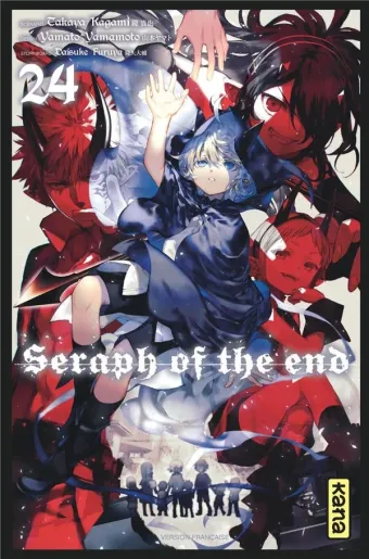 Couverture du manga Seraph of the end Tome 24