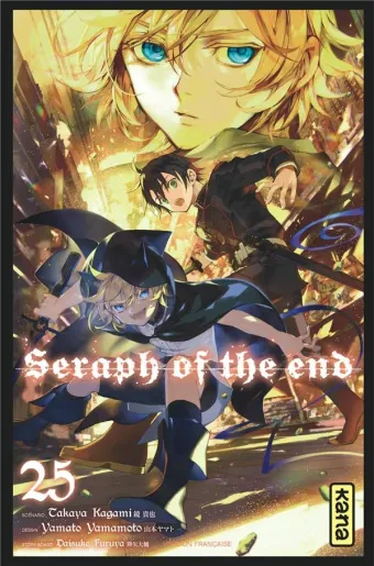 Couverture du manga Seraph of the end Tome 25