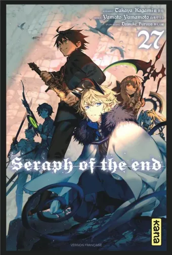 Couverture du manga Seraph of the end Tome 27