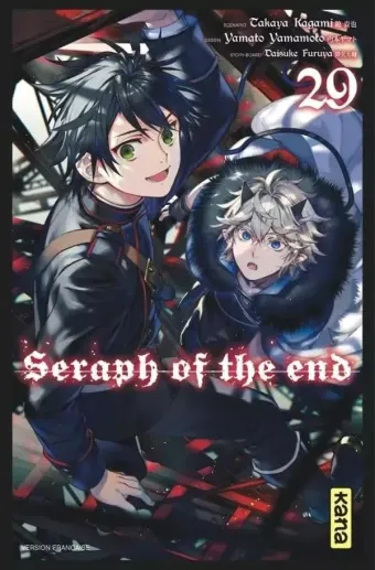 Couverture du manga Seraph of the end Tome 29