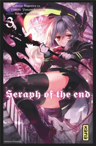 Couverture du manga Seraph of the end Tome 3