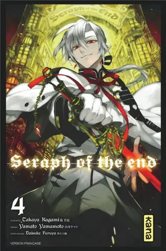 Couverture du manga Seraph of the end Tome 4