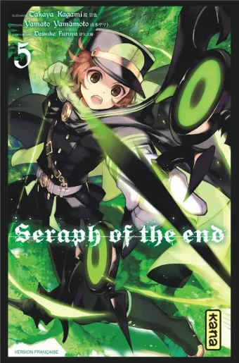 Couverture du manga Seraph of the end Tome 5