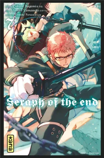Couverture du manga Seraph of the end Tome 7
