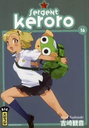Couverture du manga Sergent Keroro Tome 16