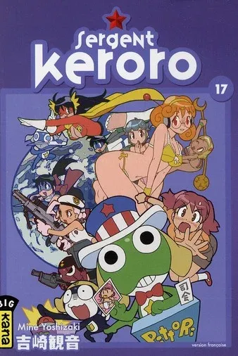 Couverture du manga Sergent Keroro Tome 17