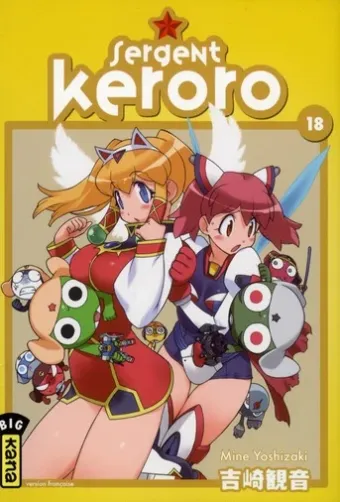 Couverture du manga Sergent Keroro Tome 18