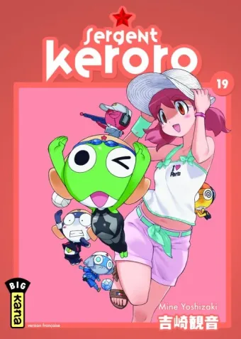 Couverture du manga Sergent Keroro Tome 19