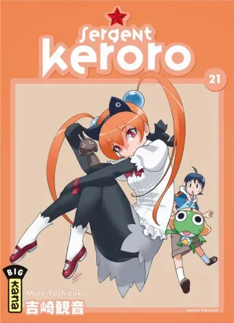 Couverture du manga Sergent Keroro Tome 21