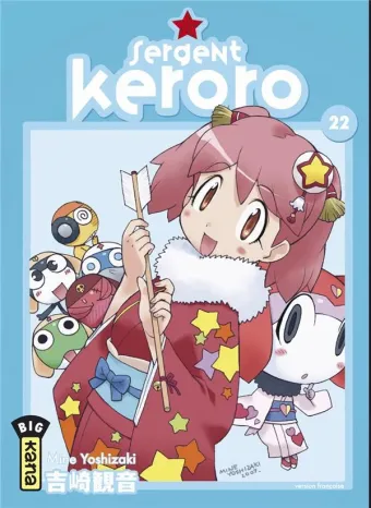 Couverture du manga Sergent Keroro Tome 22