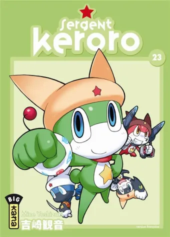 Couverture du manga Sergent Keroro Tome 23