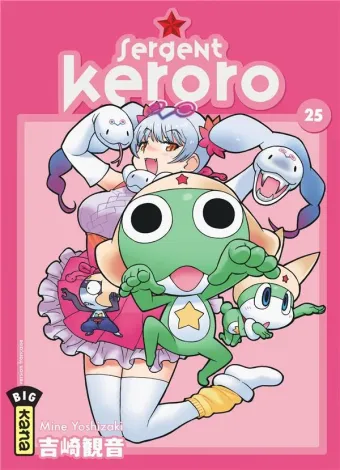 Couverture du manga Sergent Keroro Tome 25