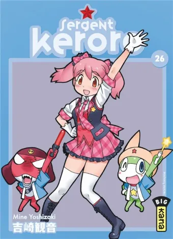 Couverture du manga Sergent Keroro Tome 26