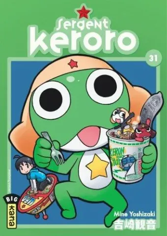 Couverture du manga Sergent Keroro Tome 31
