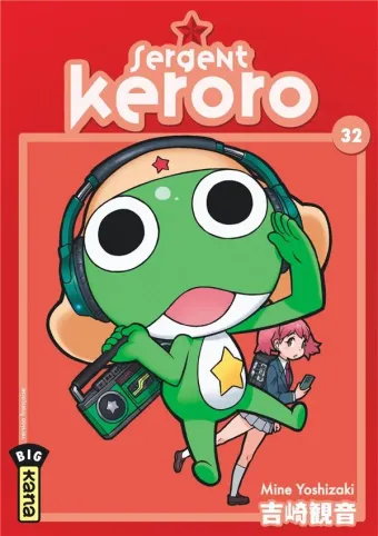 Couverture du manga Sergent Keroro Tome 32