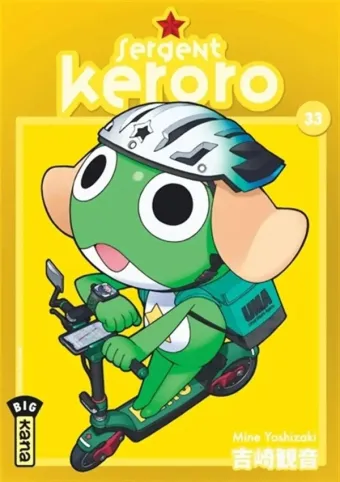Couverture du manga Sergent Keroro Tome 33