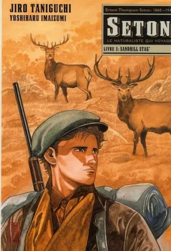Couverture du manga Seton Tome 3, « Sandhill stag »